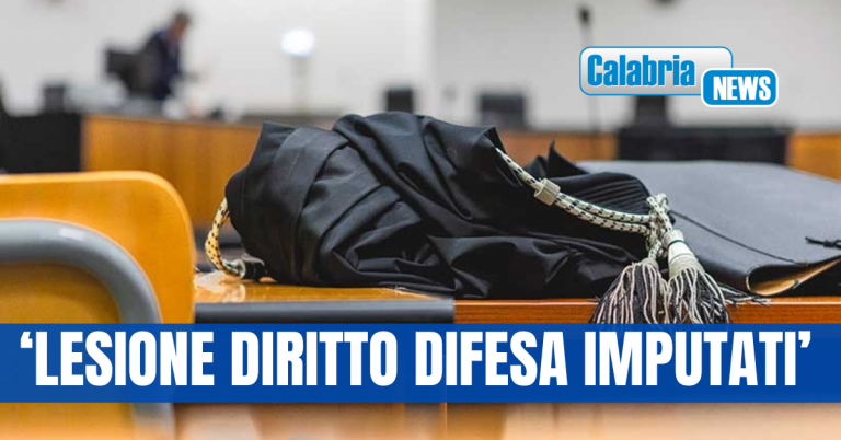 Processo appello ‘Rinascita’ in trasferta a Catania, il 3 febbraio sciopero Camere penali della Calabria