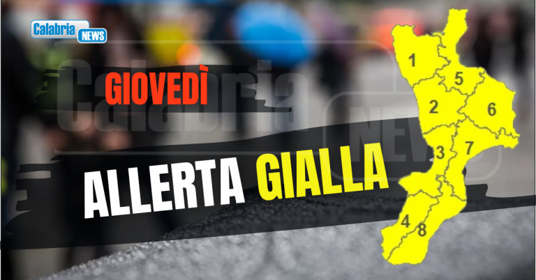 Giovedì tornano pioggia e maltempo: Protezione civile lancia allerta