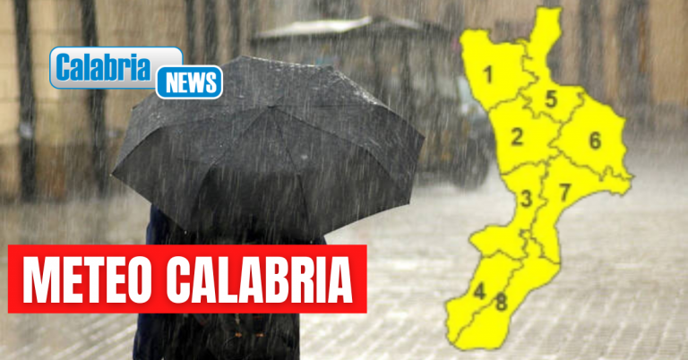 Meteo, anche martedì piogge sparse ma in graduale attenuazione sulla Regione