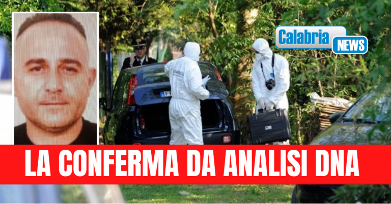 Sono del 43enne Antonio Strangio i resti carbonizzati trovati a novembre a San Luca