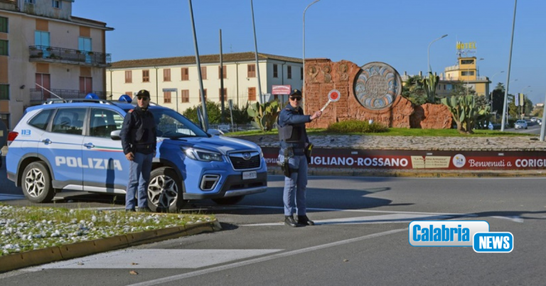 Corigliano Rossano, lesioni aggravate e porto abusivo di armi: arrestato 47enne