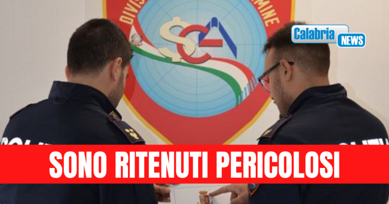 Questore emette cinque avvisi orali aggravati per 4 soggetti di Lamezia Terme e 1 di Catanzaro