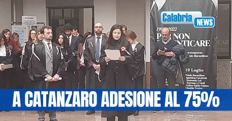 Strangis (Anm): protesta magistrati a tutela della garanzia dei cittadini