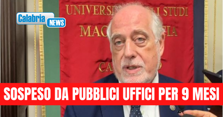 Inchiesta ‘Grecale’ all’Umg di Catanzaro, Tribunale Riesame scarcera l’ex rettore De Sarro