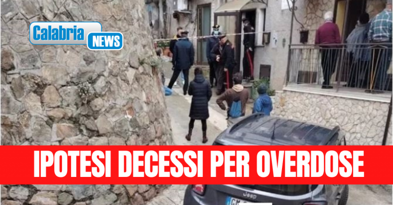 Dramma a Falerna: due uomini morti nelle loro case e un terzo ricoverato in ospedale