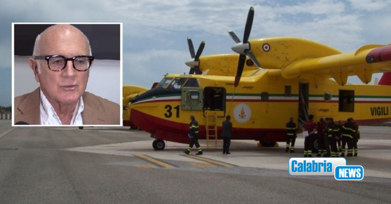 Franchini (Sacal) conferma: la base Canadair si sposta da Lamezia Terme a Crotone