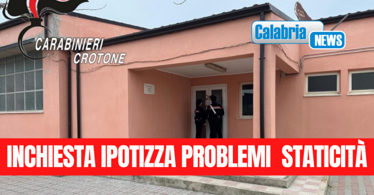 FOTO-Isola Capo Rizzuto, sequestrato il plesso dell’IC “Da Fiore-Wojtyla” della frazione Le Castella