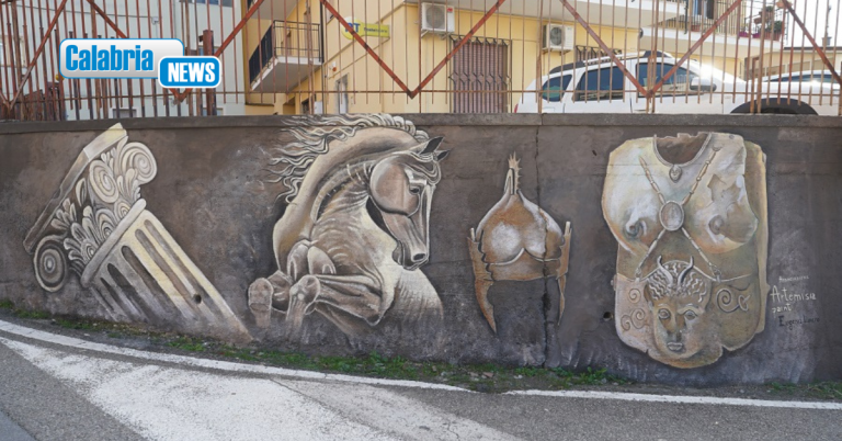 Santa Maria del Cedro: i murales raccontano l’antica Laos e Marcellina diventa museo a cielo aperto