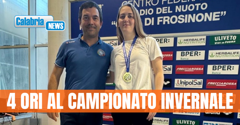 Federazione Sport Sordi Italia, è record italiano per Noemi Canino della Arvalia Nuoto Lamezia