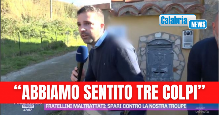 Fratellini ricoverati, spari a Paola contro Vincenzo Rubano inviato di ‘Pomeriggio 5’