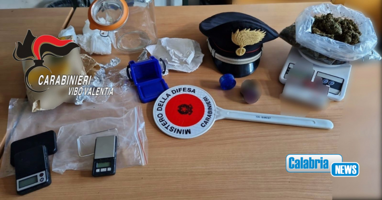 San Calogero, detenzione ai fini di spaccio di sostanze stupefacenti: 34enne arrestato