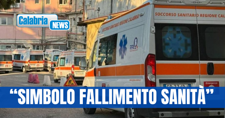 Ambulanze in coda all’ospedale di Vibo Valentia, interrogazione urgente di Mammoliti e Lo Schiavo
