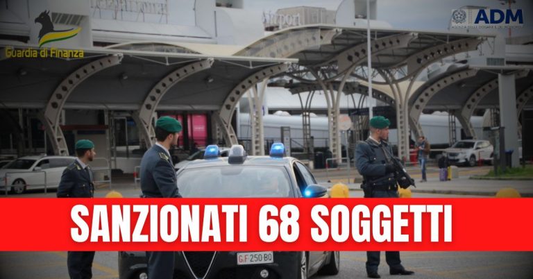 Flusso di denaro contante monitorato all’aeroporto di Lamezia Terme