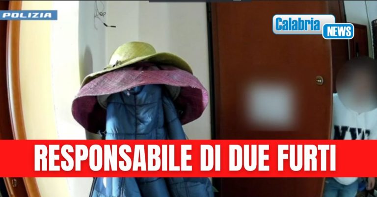 Furti in appartamento a Vibo Valentia: fermato un uomo – VIDEO