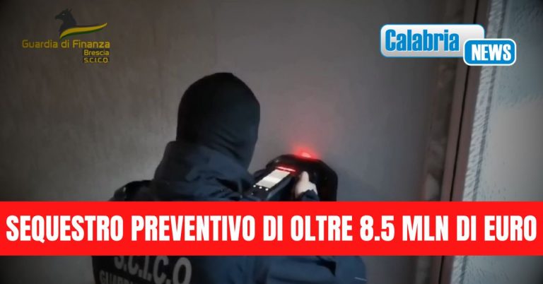 VIDEO-Eseguite 12 misure cautelari dalla GdF di Brescia: perquisizioni anche a Reggio Calabria