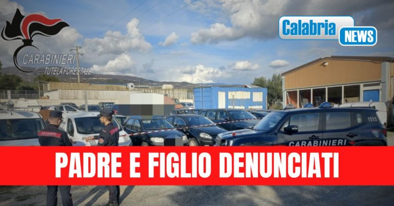 Autodemolizioni a Lamezia Terme: sequestrati capannone e area di 6000 mq per gestione illecita di rifiuti meccanici