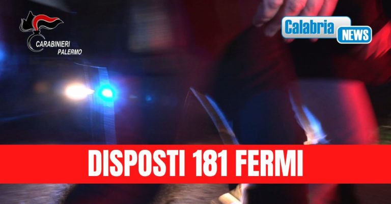 Maxi-operazione Antimafia a Palermo: arresti da Trapani a Reggio Calabria