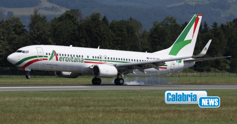 “Domanda insufficiente”: dal 29 marzo stop ai voli Aeroitalia sulla rotta Lamezia-Roma Fiumicino