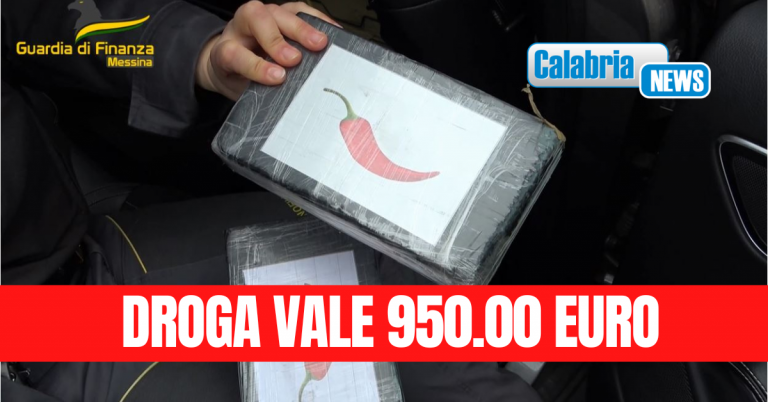 VIDEO-Messina: sequestrati 2 kg di cocaina e 37,6 kg di hashish in arrivo dalla Calabria: 3 arresti