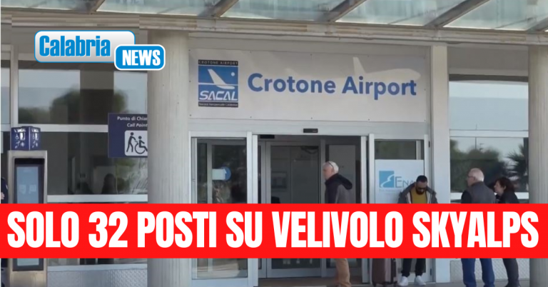 Il Comitato aeroporto Crotone: “18 passeggeri per Roma restano a terra, aeromobile più piccolo”