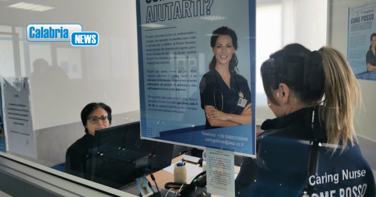 Il “Caring Nurse” attivo anche nell’ospedale di Lamezia Terme