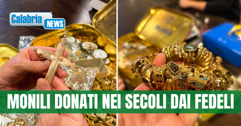 Cosenza, per la prima volta svelato il tesoro votivo della Madonna del Pilerio