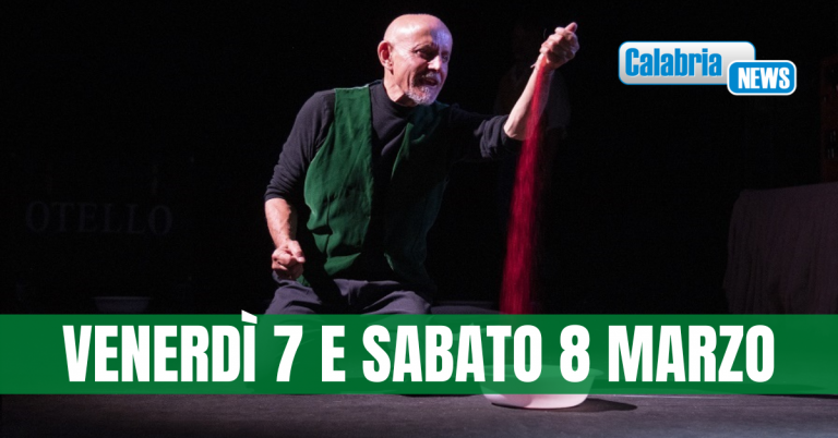 AMA Calabria, Iago narra il suo “Otello” a Catanzaro e Lamezia Terme