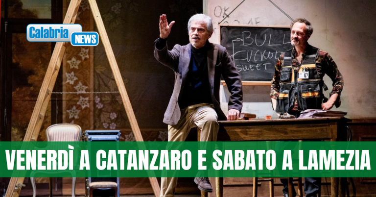 AMA Calabria, tutto pronto per il “Pirandello Pulp” di Massimo Dapporto e Fabio Troiano