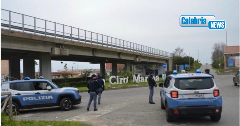 Maxi controlli della Polizia a Cirò Marina e Cirò Superiore