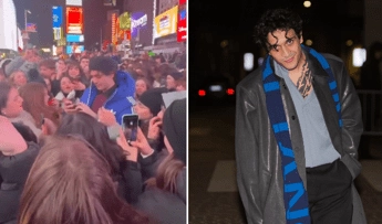Tananai circondato dai fan a New York, intonano ‘Tango’ e lui si commuove