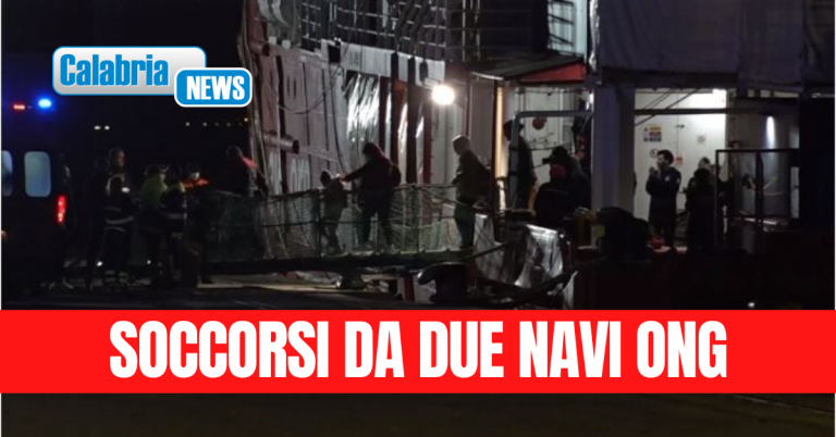 Concluse nel porto di Vibo Marina le operazioni di sbarco di 178 migranti: due portati in ospedale