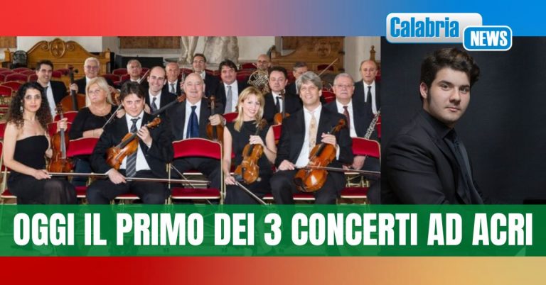 AMA Calabria: con le date di Gioiosa Ionica e Lamezia Terme si conclude il tour de “I Filarmonici di Roma” con Nicolò Cafaro