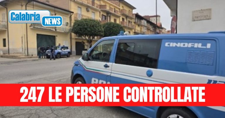 Crotone: la Polizia di Stato intensifica i controlli a Cutro e nelle frazioni del Comune