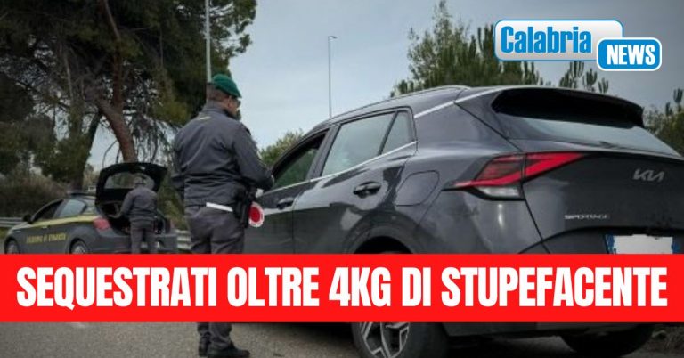 GdF Cosenza: Arrestato corriere della droga
