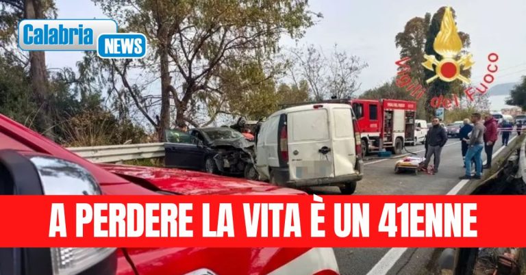 Scontro tra 2 auto nel vibonese: una vittima