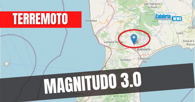 Sette scosse in mattinata in poco più di due ore e mezza: prosegue lo sciame sismico nel catanzarese