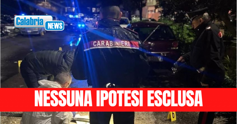 Sparatoria nella notte a Mendicino: 35enne ferito alle gambe da due colpi di pistola