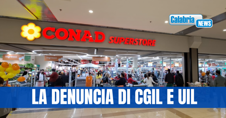 Stipendi non pagati e mansioni non dovute: lavoratori Conad “Due Mari” in stato di agitazione