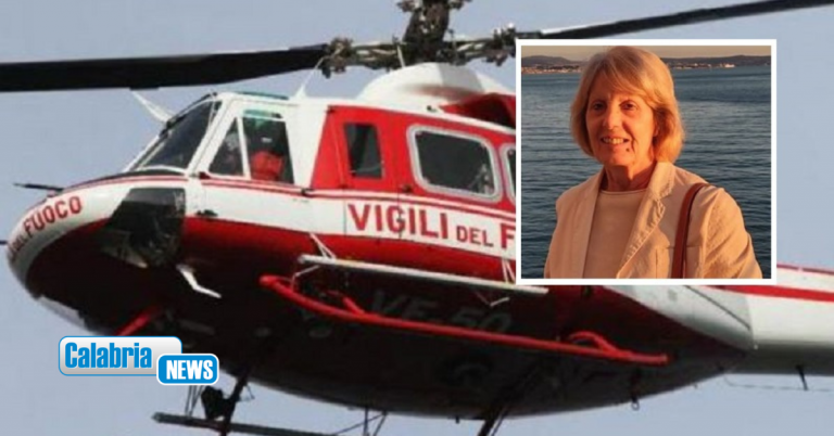 VIDEO-Castrovillari, dopo due giorni di ricerche ritrovata Maria Tamburi: era scivolata in un canalone