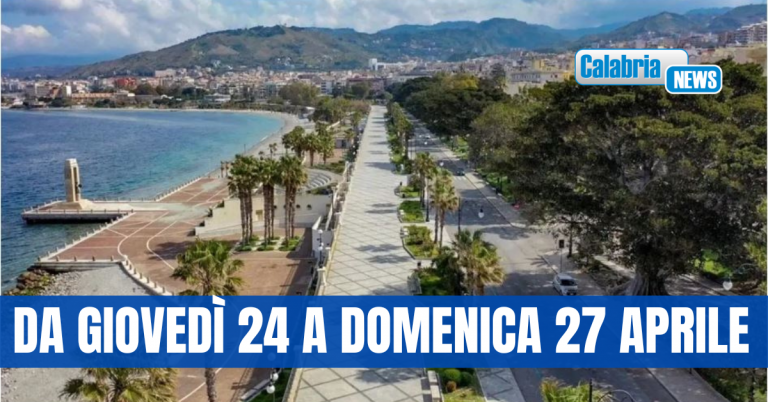 Sapori, intrattenimento e tradizione sul Lungomare Falcomatà con “Reggio Calabria Street Food Fest”