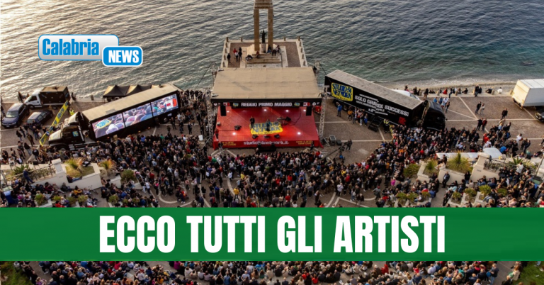 Torna l’appuntamento musicale del ‘Reggio Primo Maggio’: sul lungomare tanti big della musica