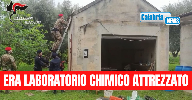 VIDEO-Casolare isolato trasformato in raffineria di droga a Rizziconi: sequestrati 100 kg di cocaina