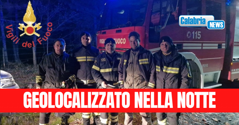 Turista inglese si perde nei boschi della Sila Grande: raggiunto e salvato dai Vigili del fuoco
