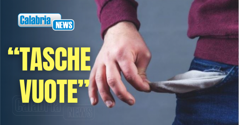 Studio Cgia, in Calabria la quota più elevata di popolazione a rischio povertà (48,8%)