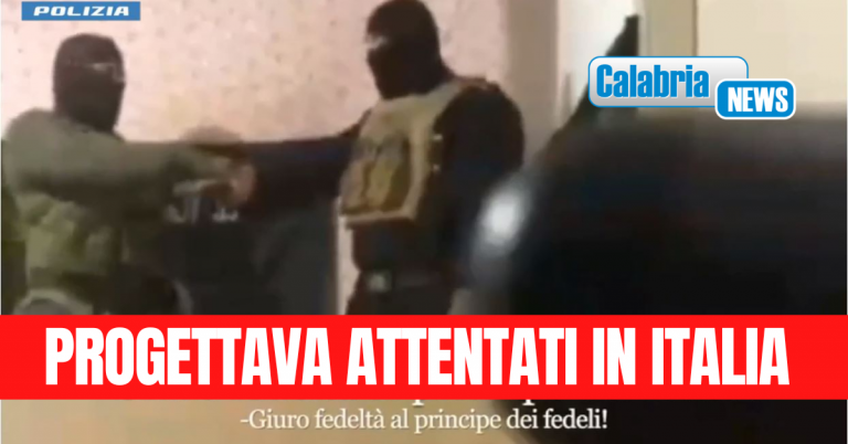 VIDEO-Un presunto terrorista collegato all’Isis fermato in Calabria