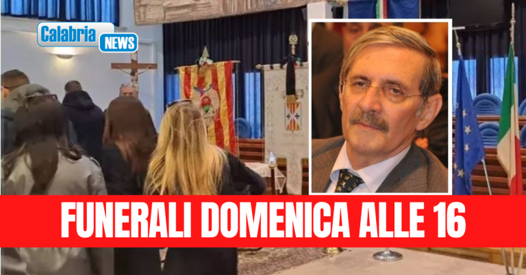 Morto Michele Traversa, camera ardente allestita nel Consiglio provinciale di Catanzaro