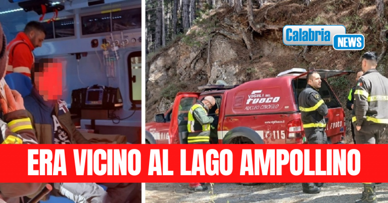 Giovane ucraino si perde nei boschi della Sila: ritrovato questa mattina dopo una notte di ricerche