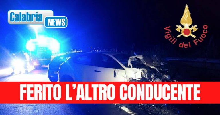 Incidente stradale a Catanzaro: perde la vita un 20enne