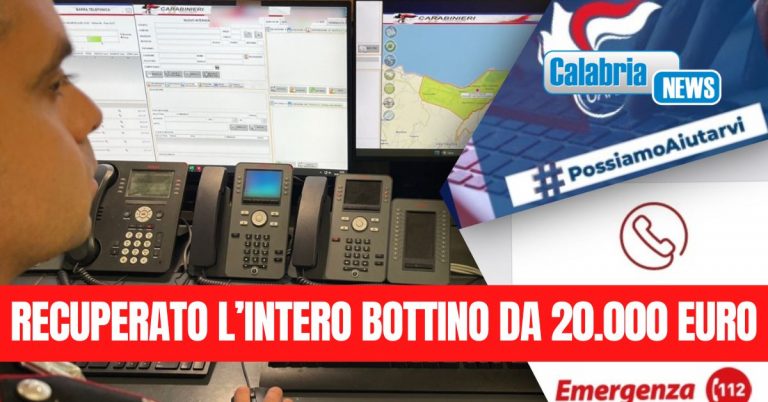 Truffano un’anziana a Vibo Marina: 2 Arresti