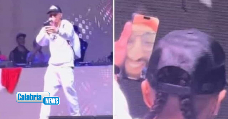 Indagato rapper Baby Gang per videochiamata al concerto con Niko Pandetta dal carcere in Calabria